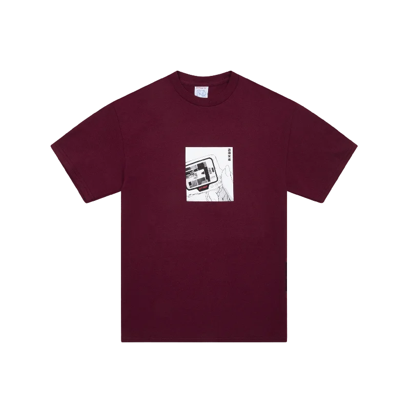  Relaxed Women's BeachyDevice Tee Maroon