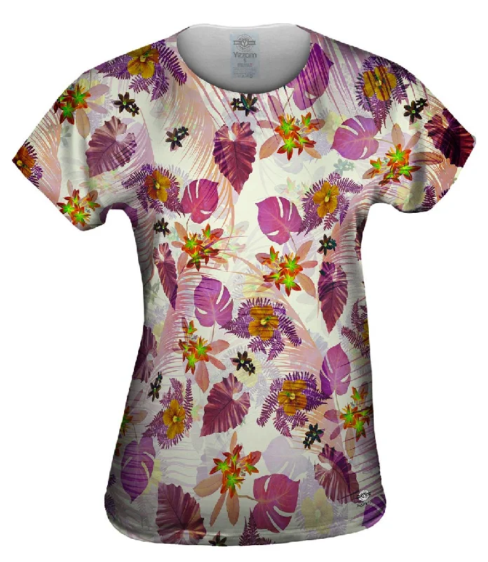  Bold Women's StatementAloha Pink Flowers Pink