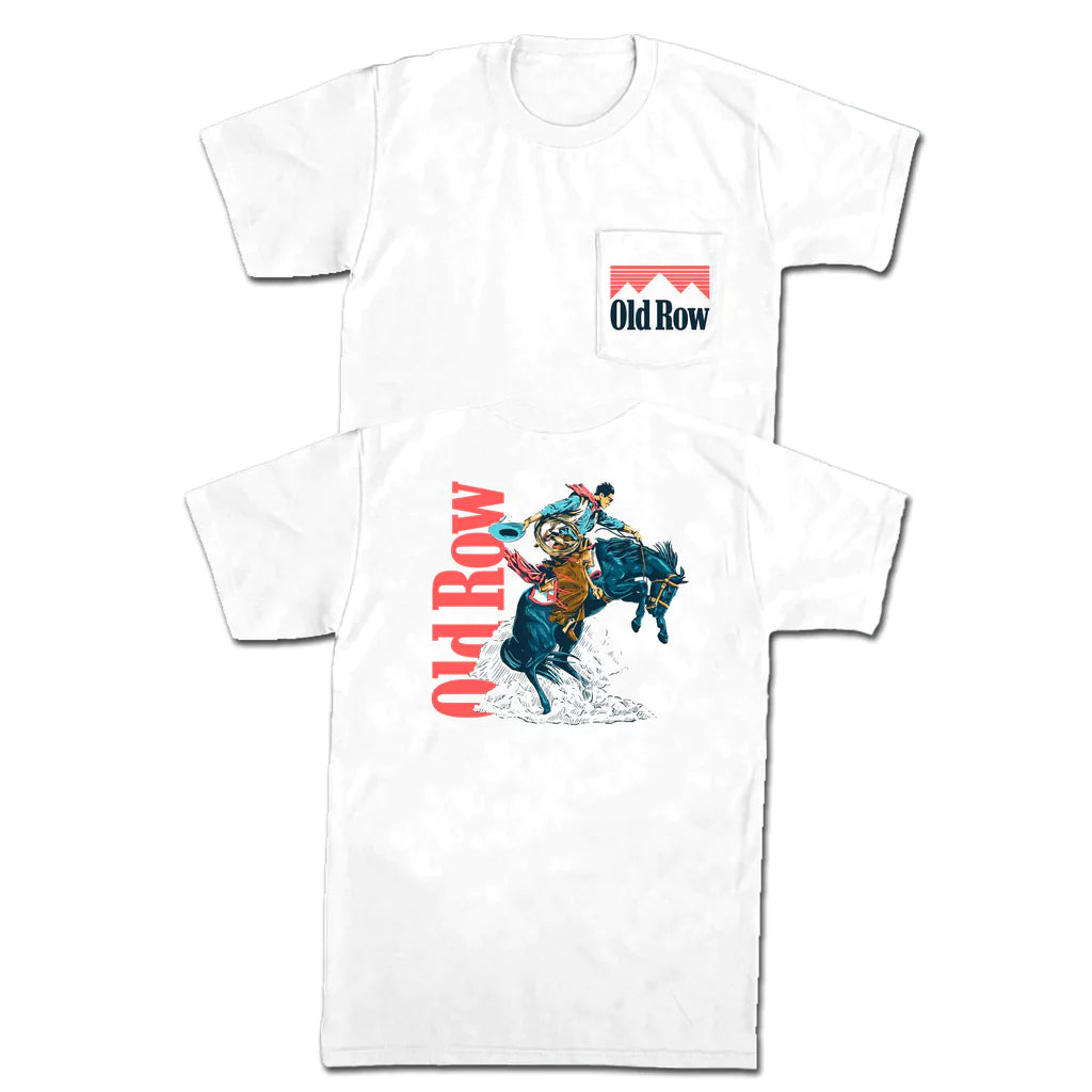  WomenOld Row The Cowboy 3.0 White T Shirt