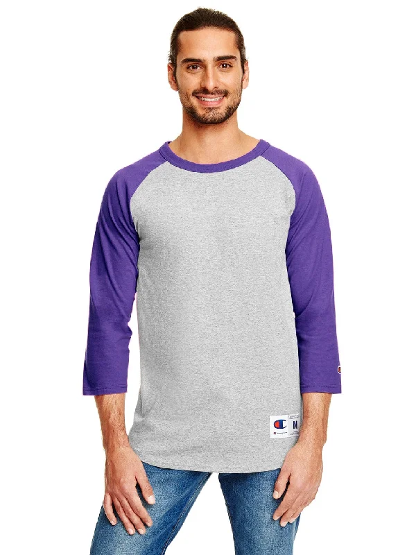  Traditional Women's Champion Cotton Raglan Baseball Jersey