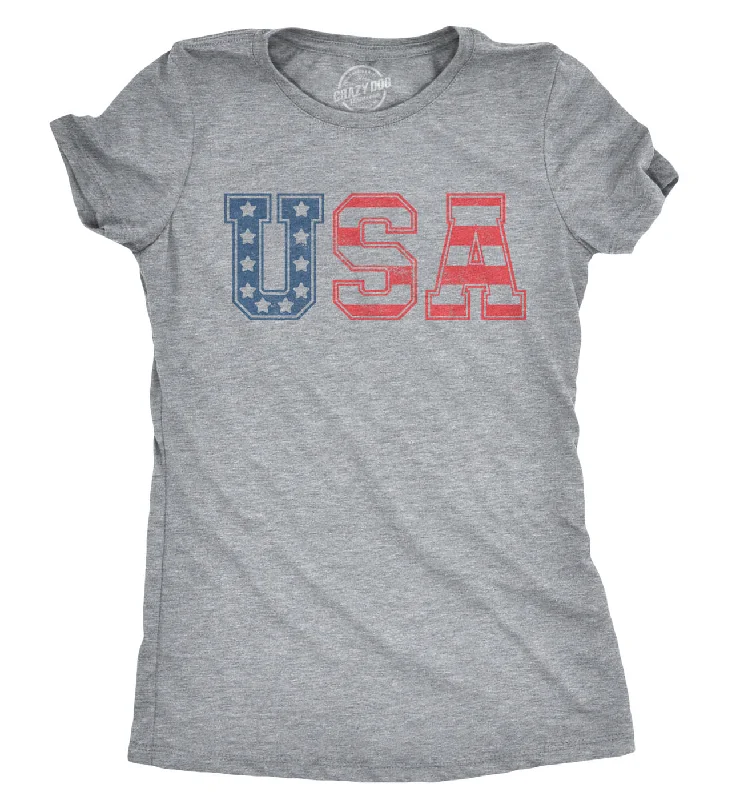  Trendy Women's USA Women's T Shirt