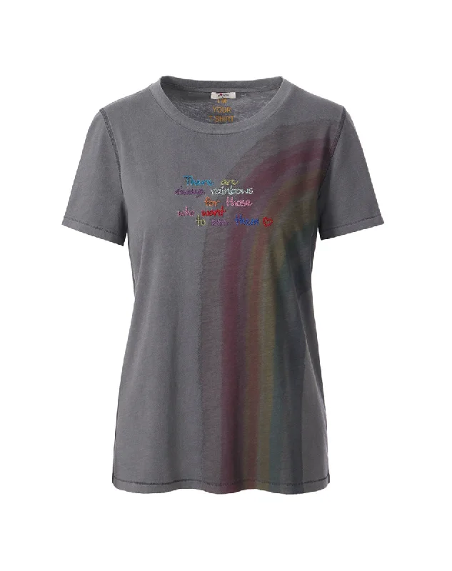  Traditional Women's WoolZoey Rainbow Charcoal