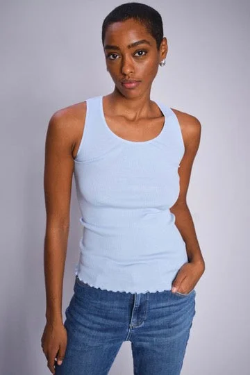  Classic Women's Pin - stripedElaine Seamless Silk Tank Top  | Skyway | T-shirt fra Mos Mosh