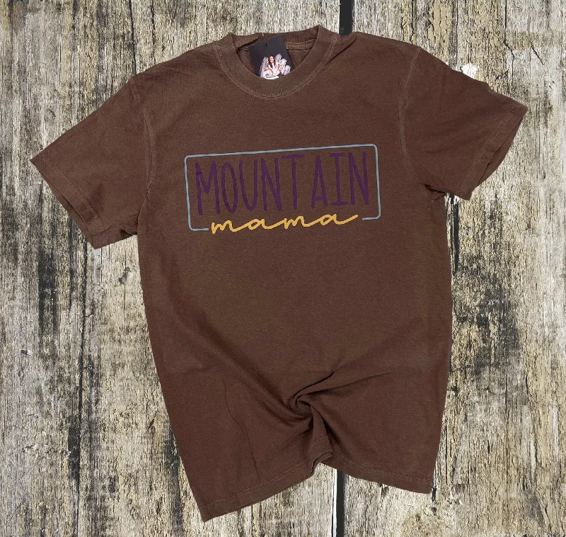  Cool Women's SkateMountain Mama Comfort Color Tee