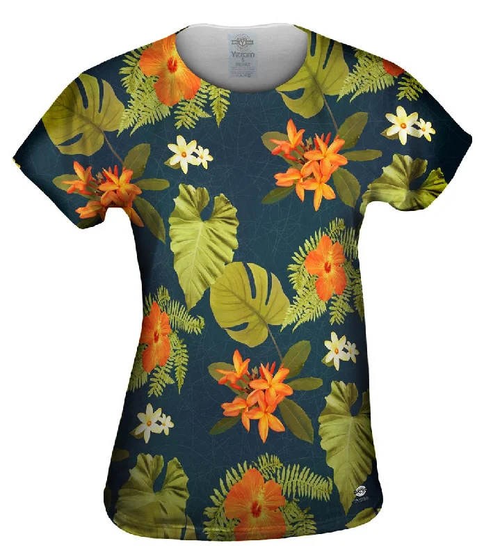  Sporty Women's TennisFeeling Hawaii Pattern