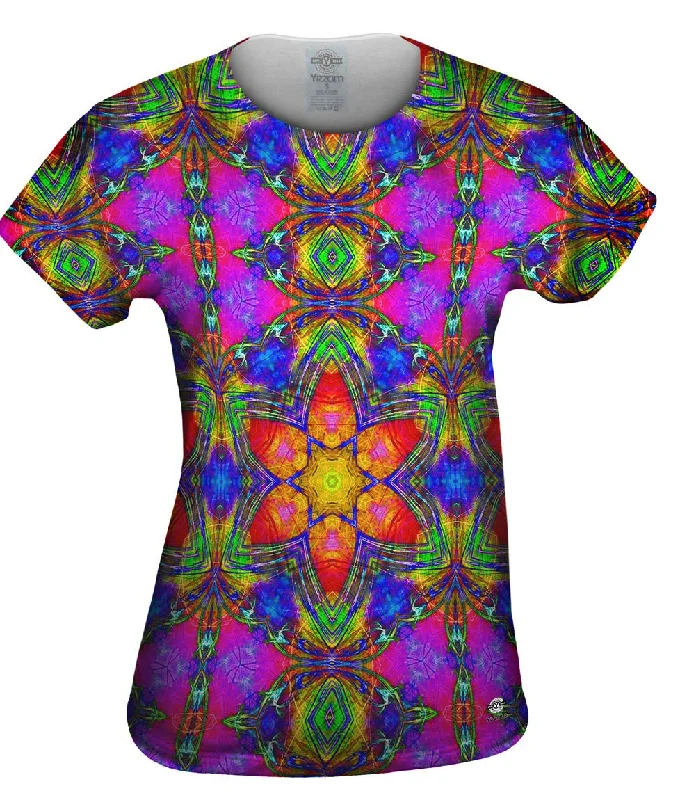  Polished Women's SatinHippy Dippy Kaleidoscope