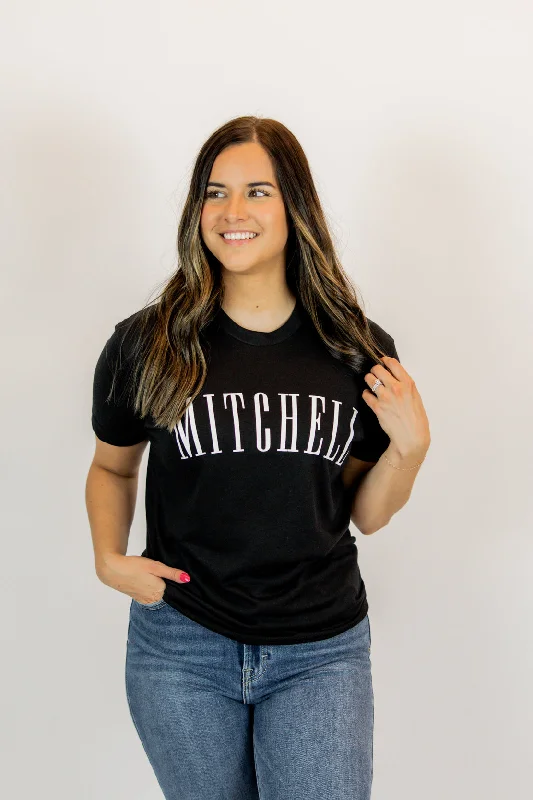  Elegant Women's Formal Mitchell Tee | Black