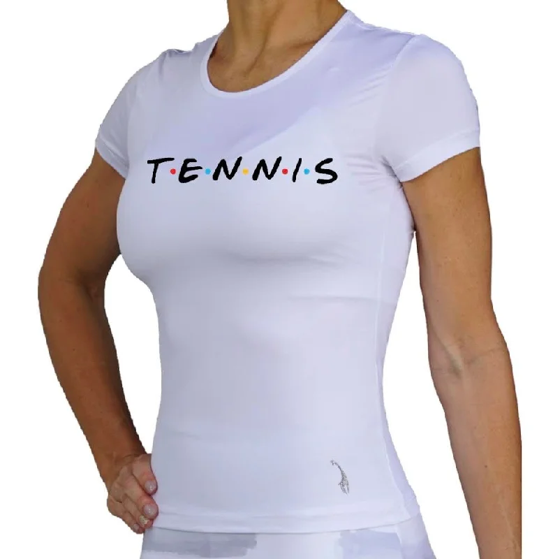  Tough Women's TacticalT.E.N.N.I.S Friends Short Sleeves