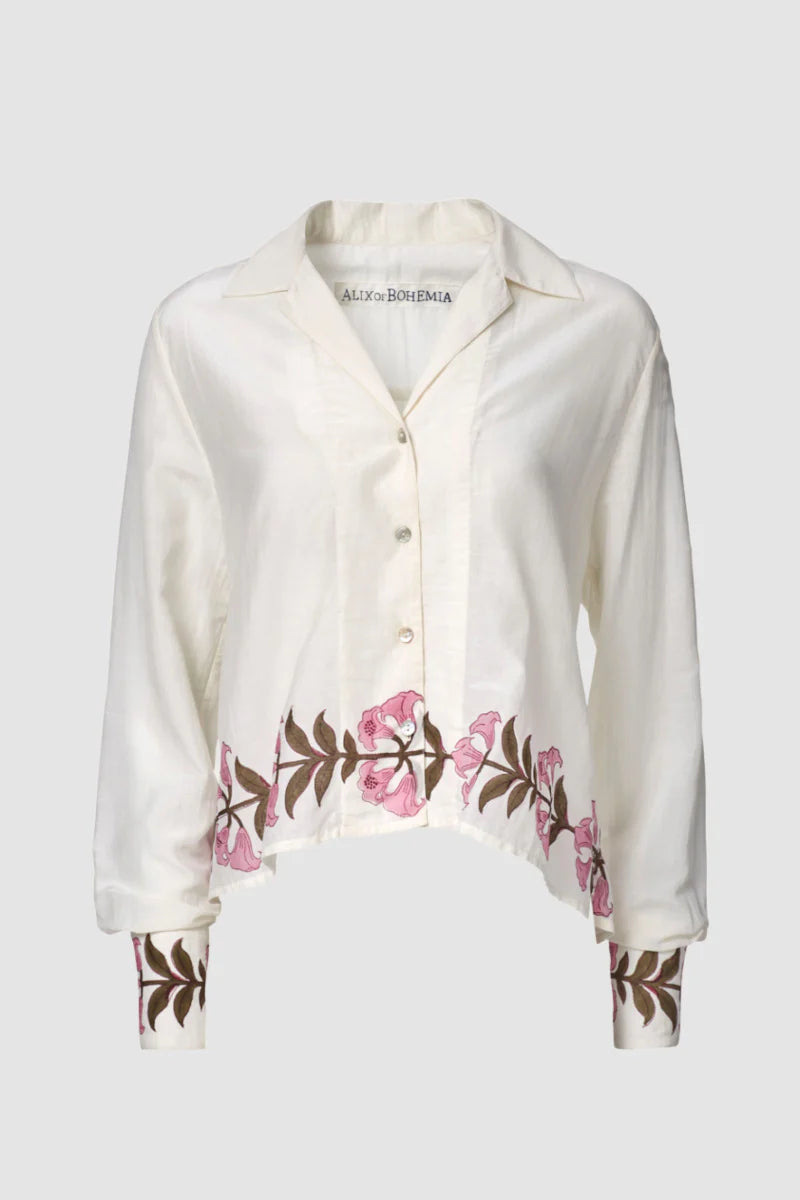  Relaxed Women's ALIX OF BOHEMIA PIPPA TRUMPET LILY SHIRT