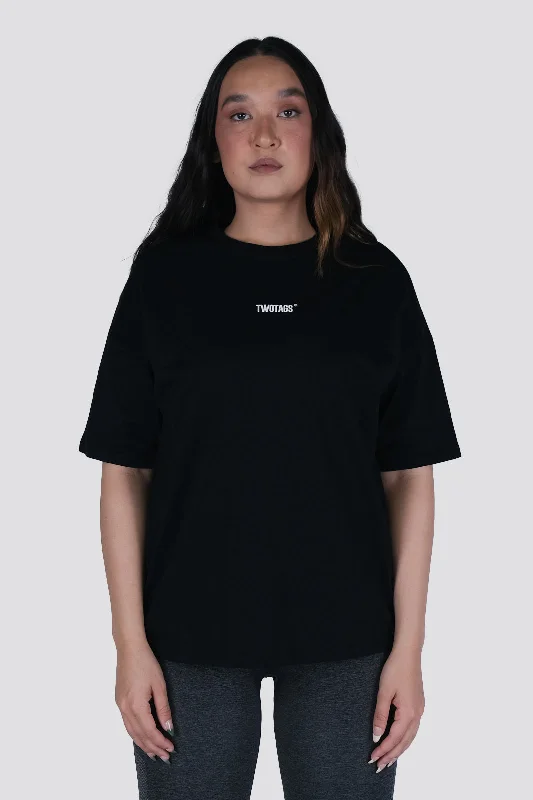  CompressionPlacid Oversized T-Shirt - Black