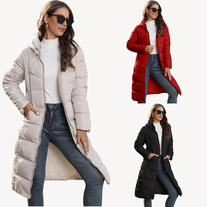  Modern Women's LionVII Cotton Down Jackets with Hood