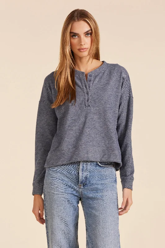  GymBOXY HENLEY SWEATSHIRT