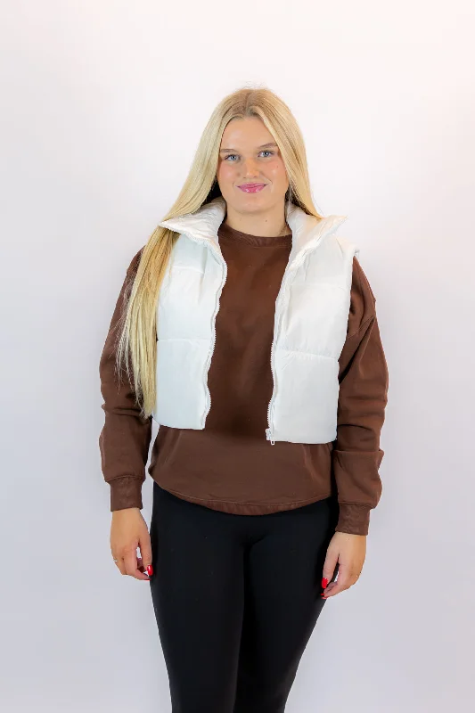  Dynamic Women's Glow - in - the - darkShelby Puffer Vest | Ivory