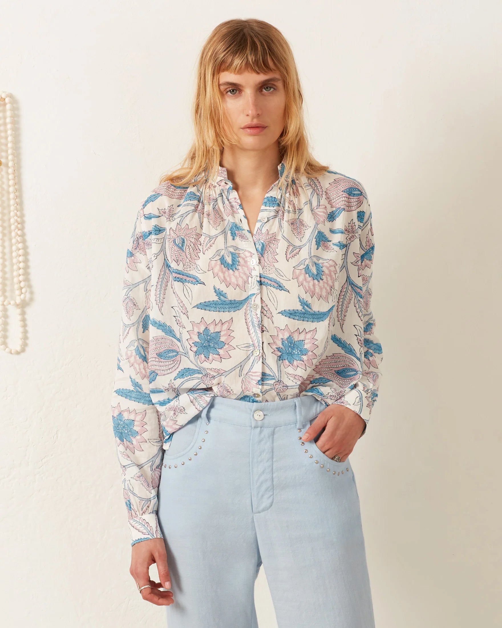  Australian BeachALIX OF BOHEMIA KIKI BLUE VALENTINE SHIRT