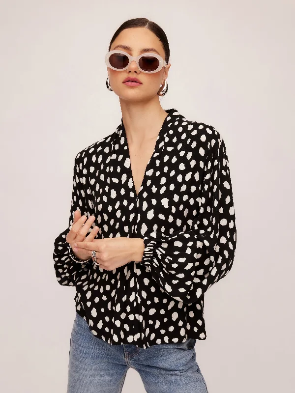  Streetwear Style for Kiera Blouson Sleeve Top