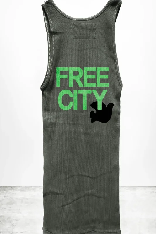  Modern Women's FREECITY Supervintage Tank - Putty