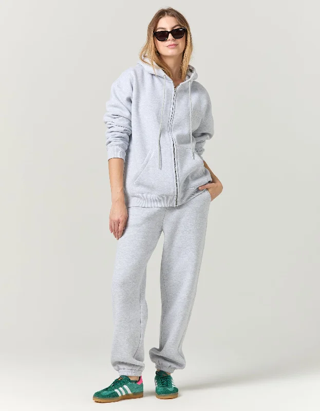  Feminine Women's Style Berlin Hoodie - Grey Marle