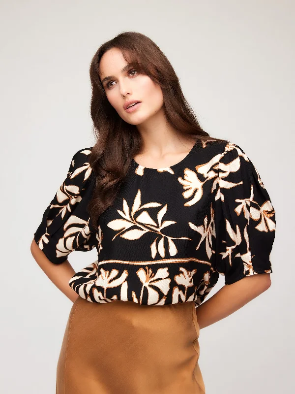  Dynamic Women's Glow - in - the - darkPoof Blouse