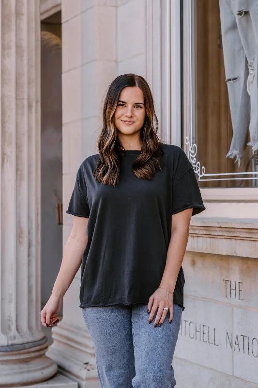  Traditional Women's WoolWe The Free Nina Tee | Black