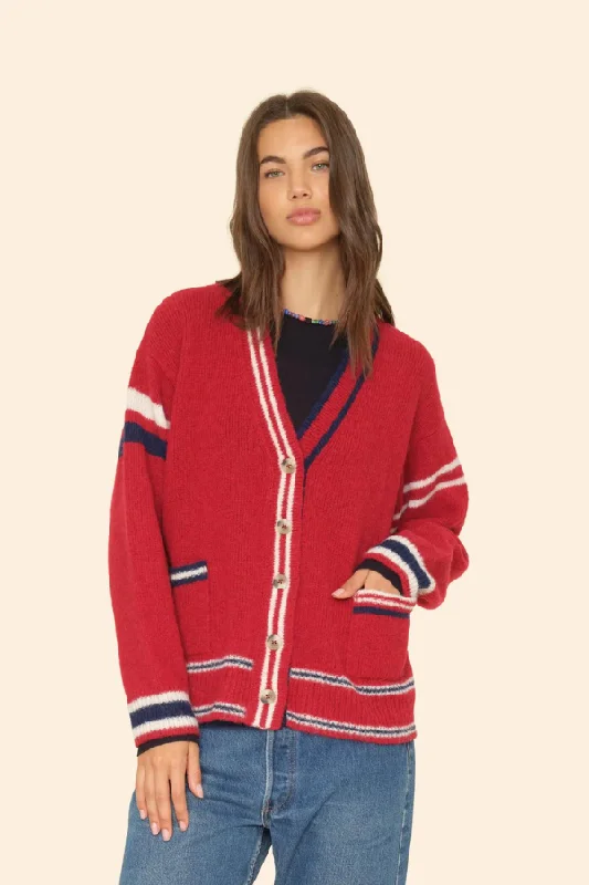  gardeCarey Sweater - Red Blue