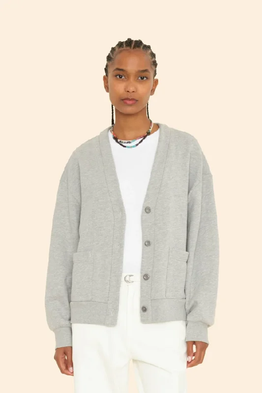  Athletic Women's Benny Cardigan - Heather Grey