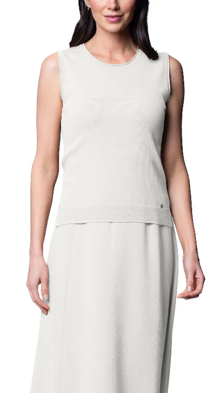  Sophisticated Women's Alva TankTop, Winter White