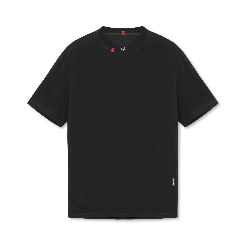 0669. Technical Essentials Relaxed Tee - Black