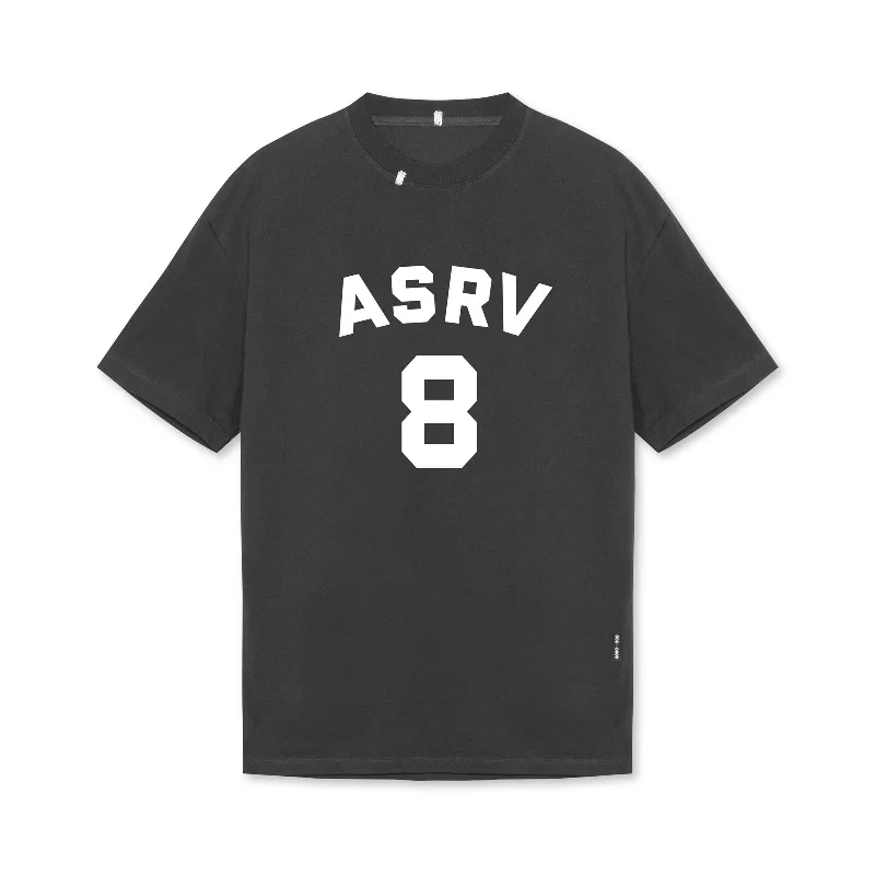 0669. Technical Essentials Relaxed Tee - Space Grey "ASRV 8"