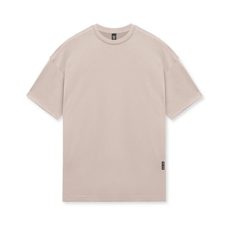 0715. Core Mesh Oversized Tee - Chai