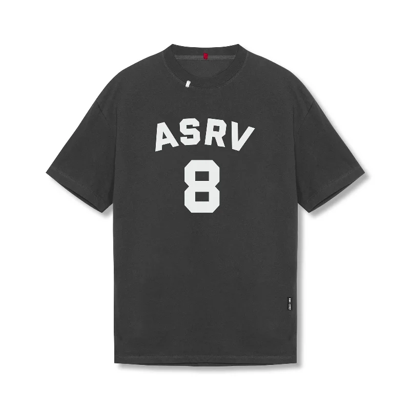 0797. Tech Essential™ Relaxed Tee - Space Grey "ASRV 8"