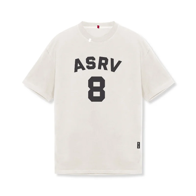 0797. Tech Essential™ Relaxed Tee - Stone "ASRV 8"