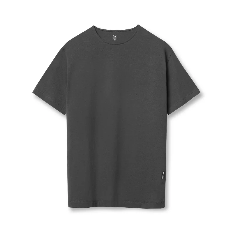 0846. CottonPlus™ Standard Mesh Back Tee - Space Grey