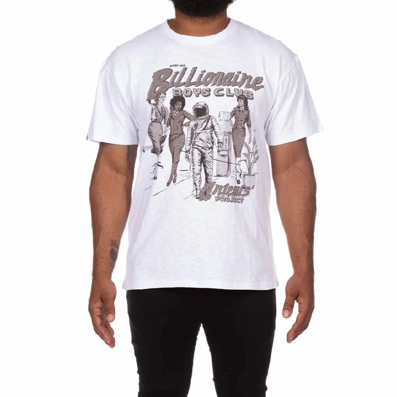 Billionaire Boys Club BB Office SS Knit (White) 841-1306