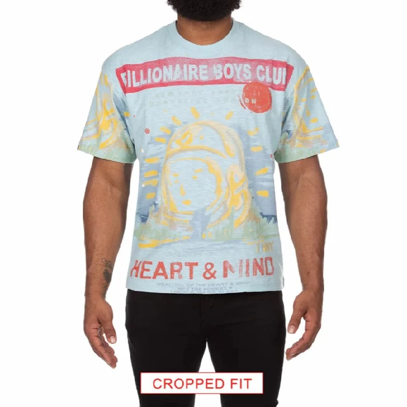 Billionaire Boys Club BB Wonder SS Knit Cropped Fit (Crystal Blue) 841-2306