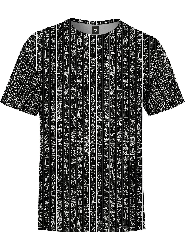 Egyptian Glyphs (Black) Unisex Crew