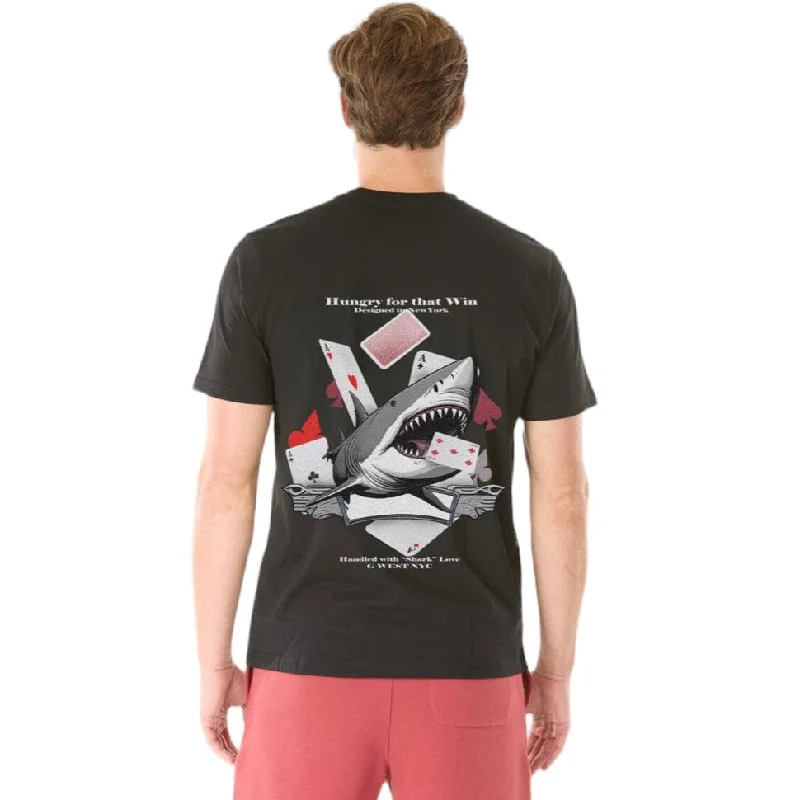 G West Spade Of Sharks Tee (Black) GWPBAST9024