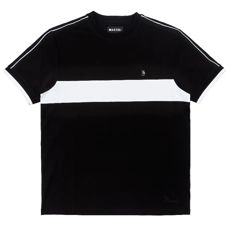 M301 Makobi Ricci Core Tee - Black.White