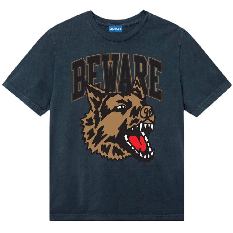 Market Classic Beware T Shirt (Washed Black) 399001785