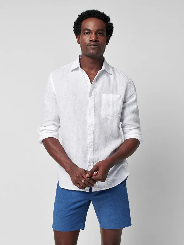 Linen Laguna Shirt White