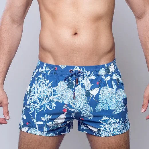 2eros Orient Dream 3" swim short blue