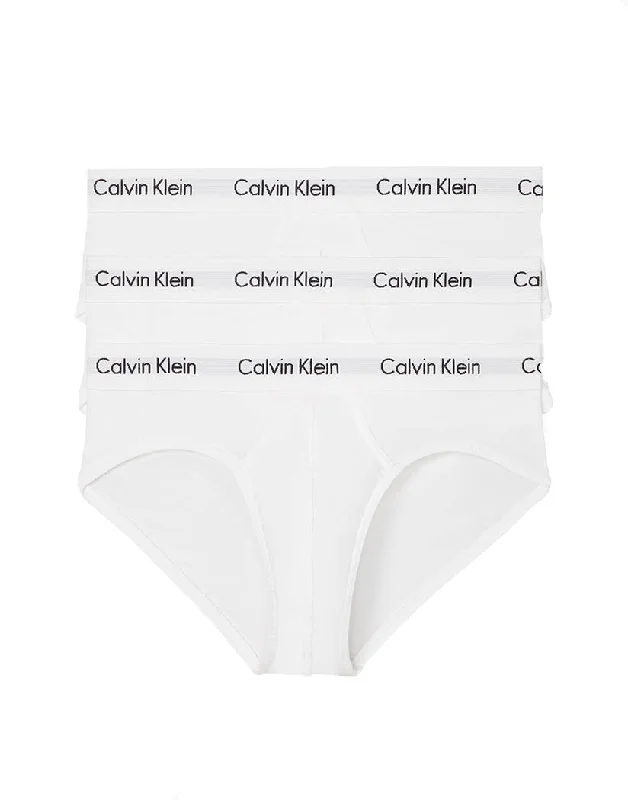 Calvin Klein Cotton Stretch Wicking 3 Pack Hip Brief NB2613