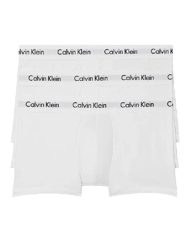 Calvin Klein Cotton Stretch Wicking 3 Pack Low Rise Trunk NB2614