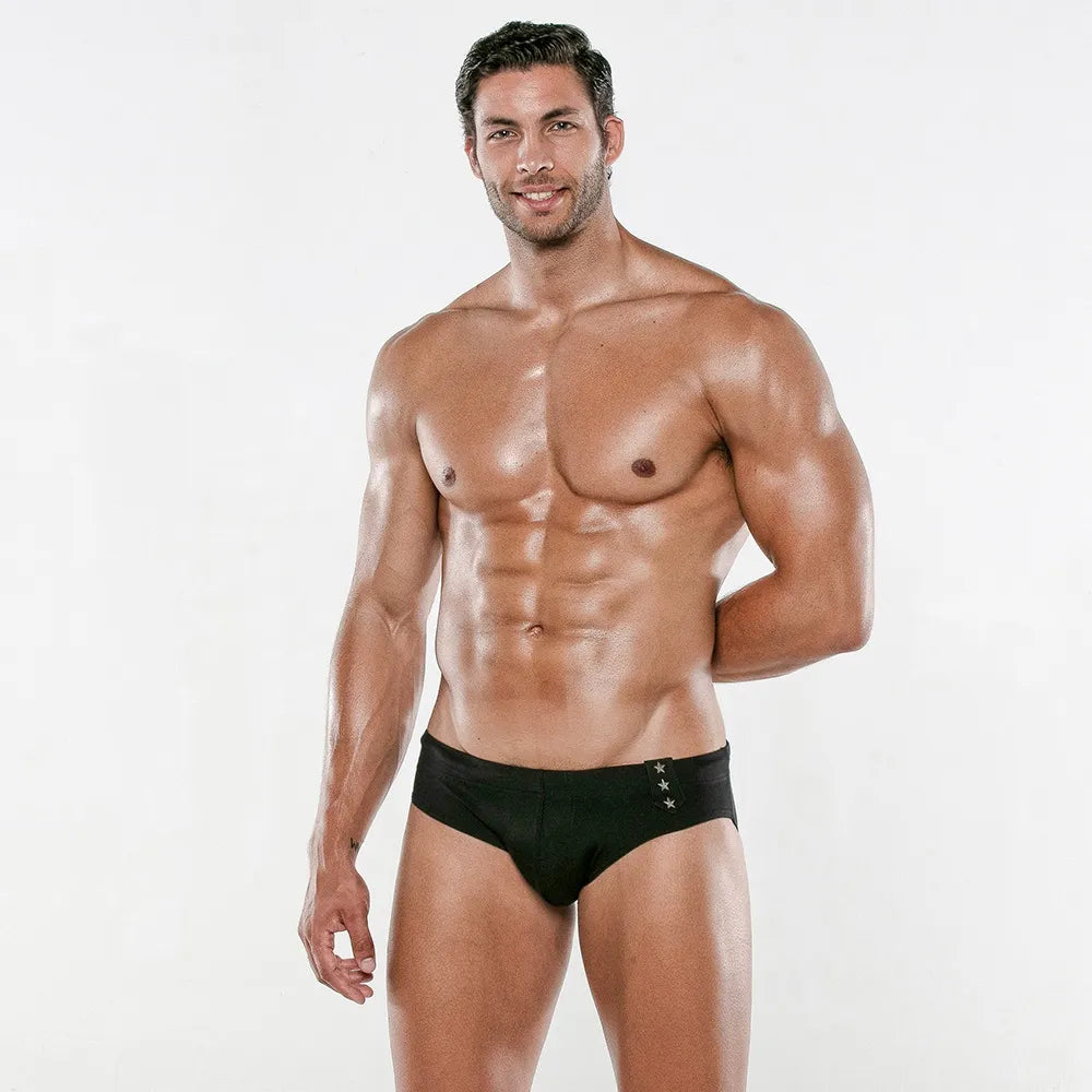 Code 22 Dive enhancing swim brief 23101 black