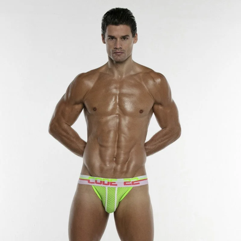 Code 22 Neo Mesh jockstrap 2043 lime