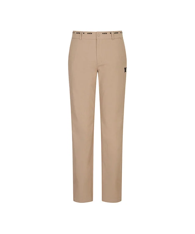 ANEW Golf: Men Essential Logo Banding L/PT - Beige