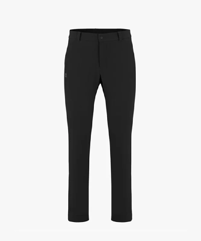 FAIRLIAR Men's Straight Fit Pants - Black