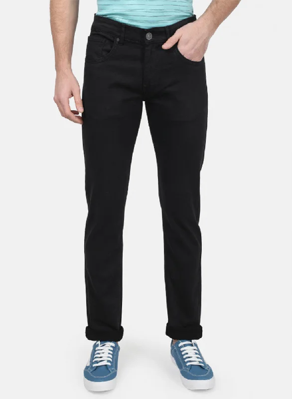 Mens Black Skinny Trouser