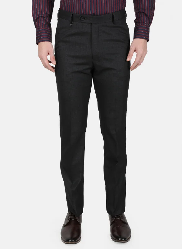 Mens Black Smart Trouser