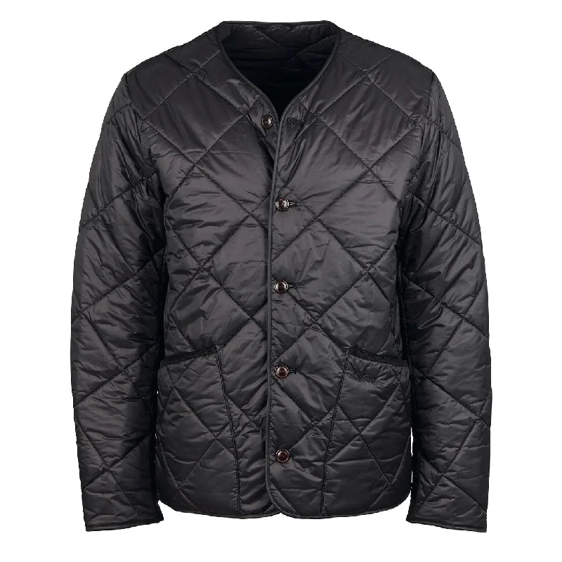 Barbour Liddesdale Quilt Cardigan Black