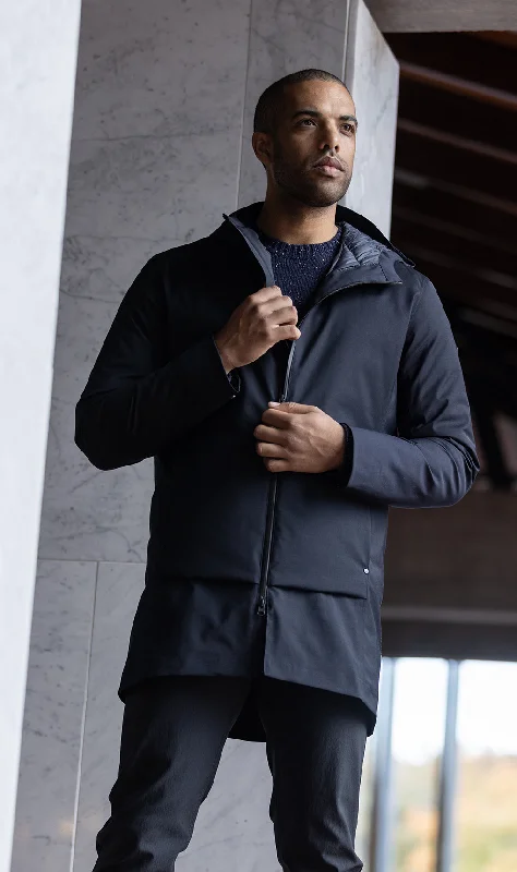 PERFORMANCE WOOL DOWN COAT